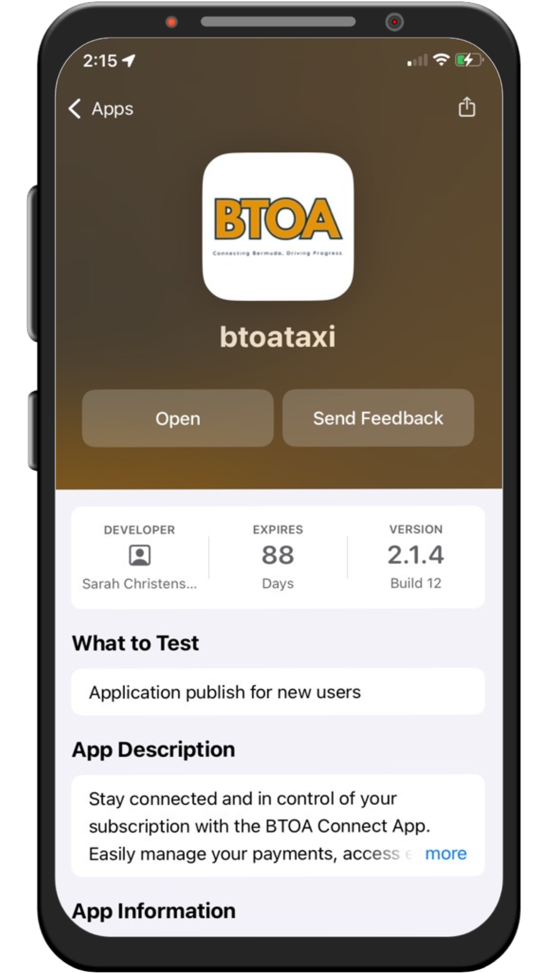 Accept iOS Invitation